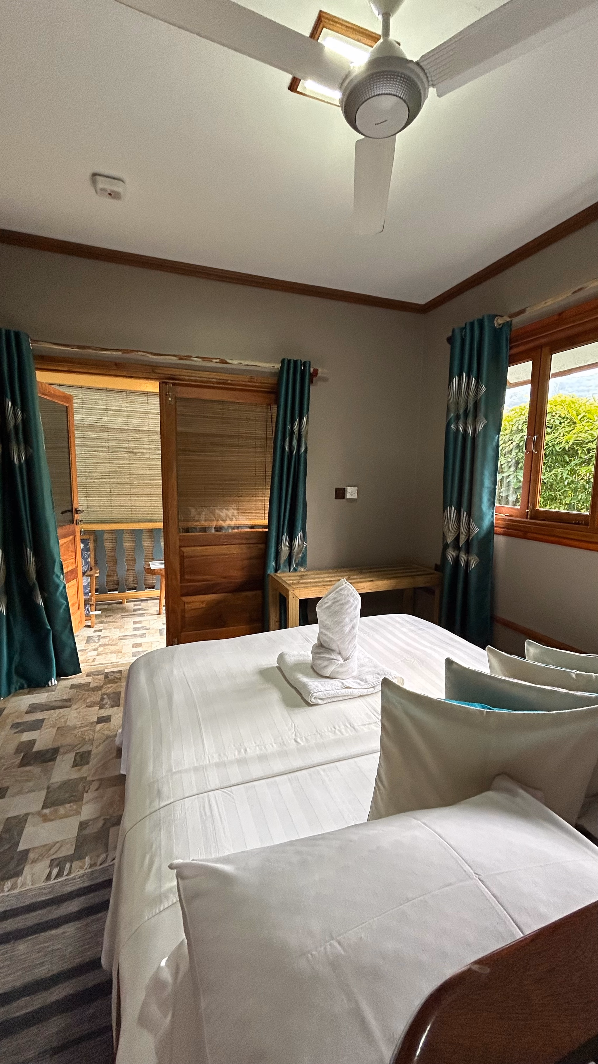 Bedroom Double room terrace - Bwa rose