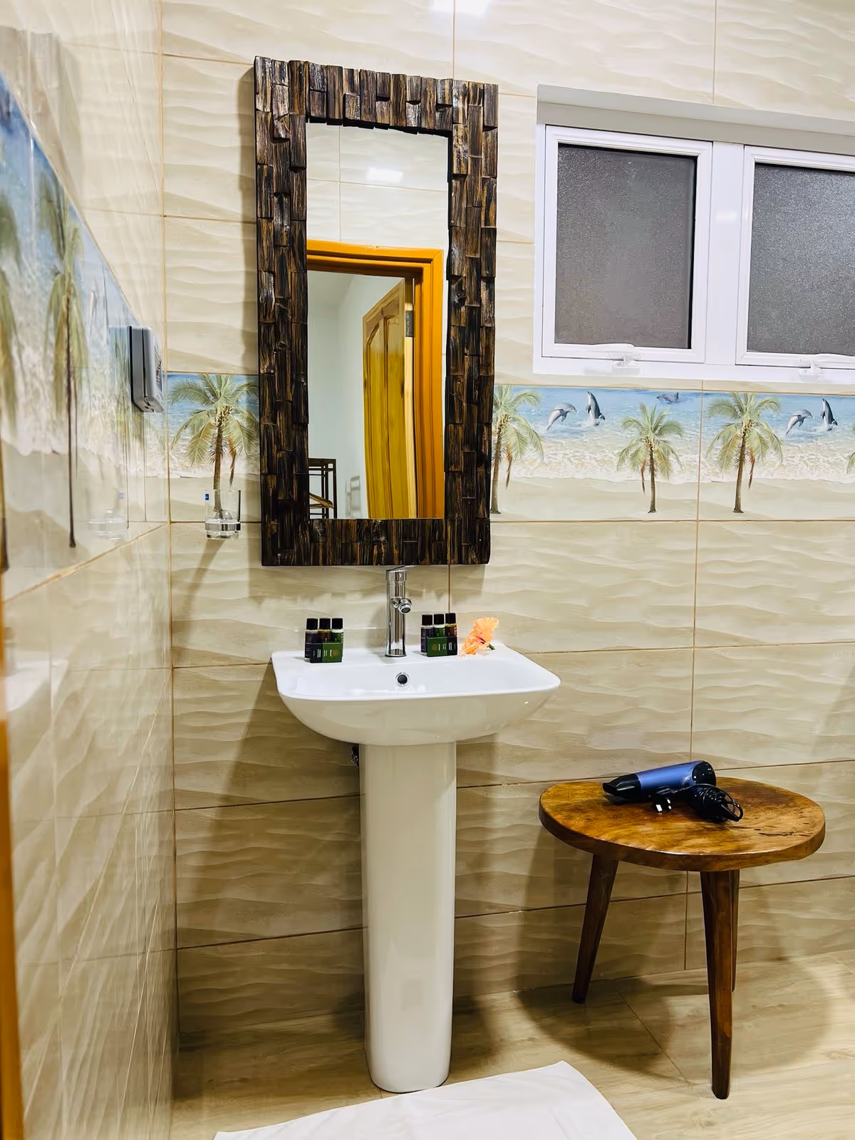 Bathroom Chalet Bamboo Vert