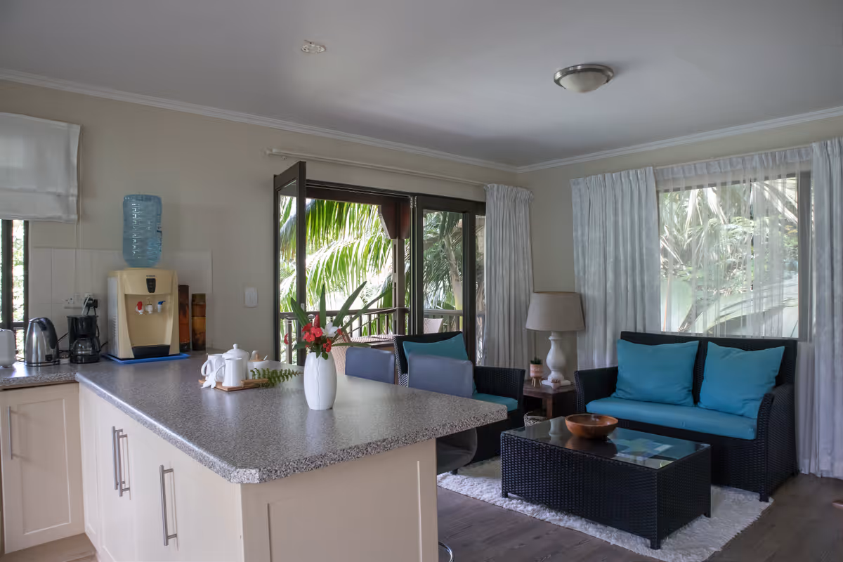 Living room of Hillside Retreat