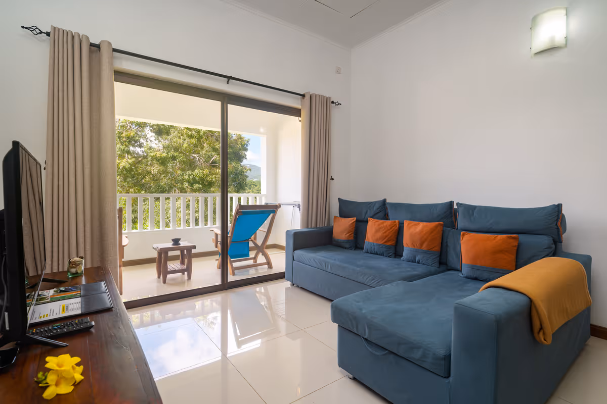 Living room Kanasuk Self Catering Apartments