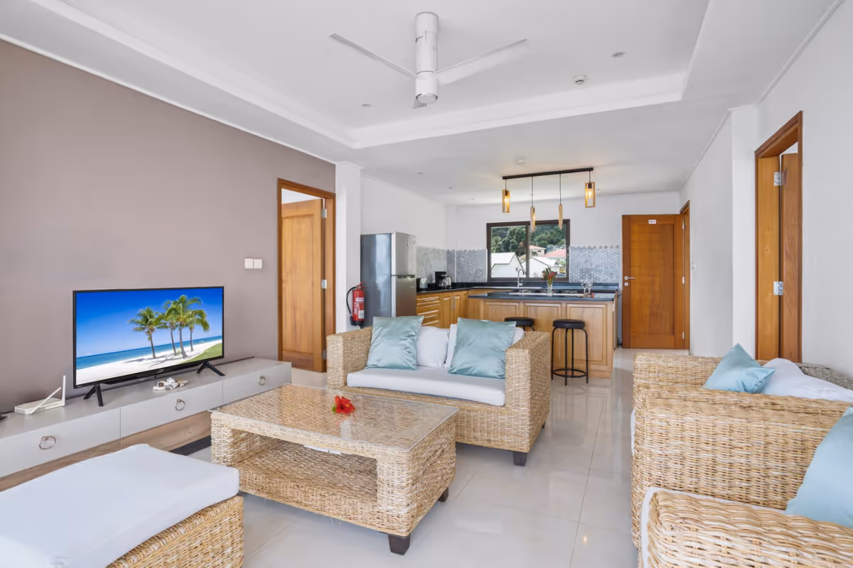 Living room Villa Rousseau