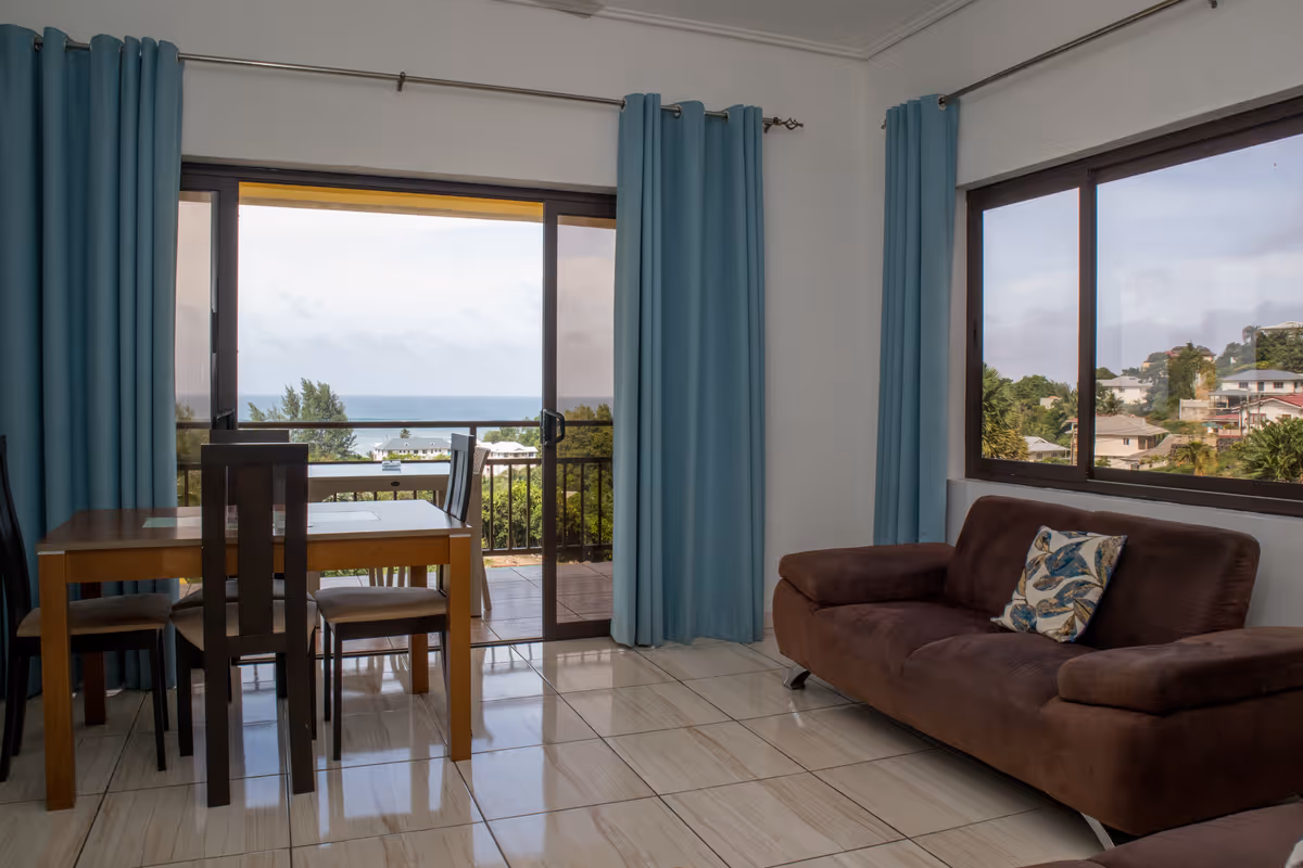 Living room Blue room sea view