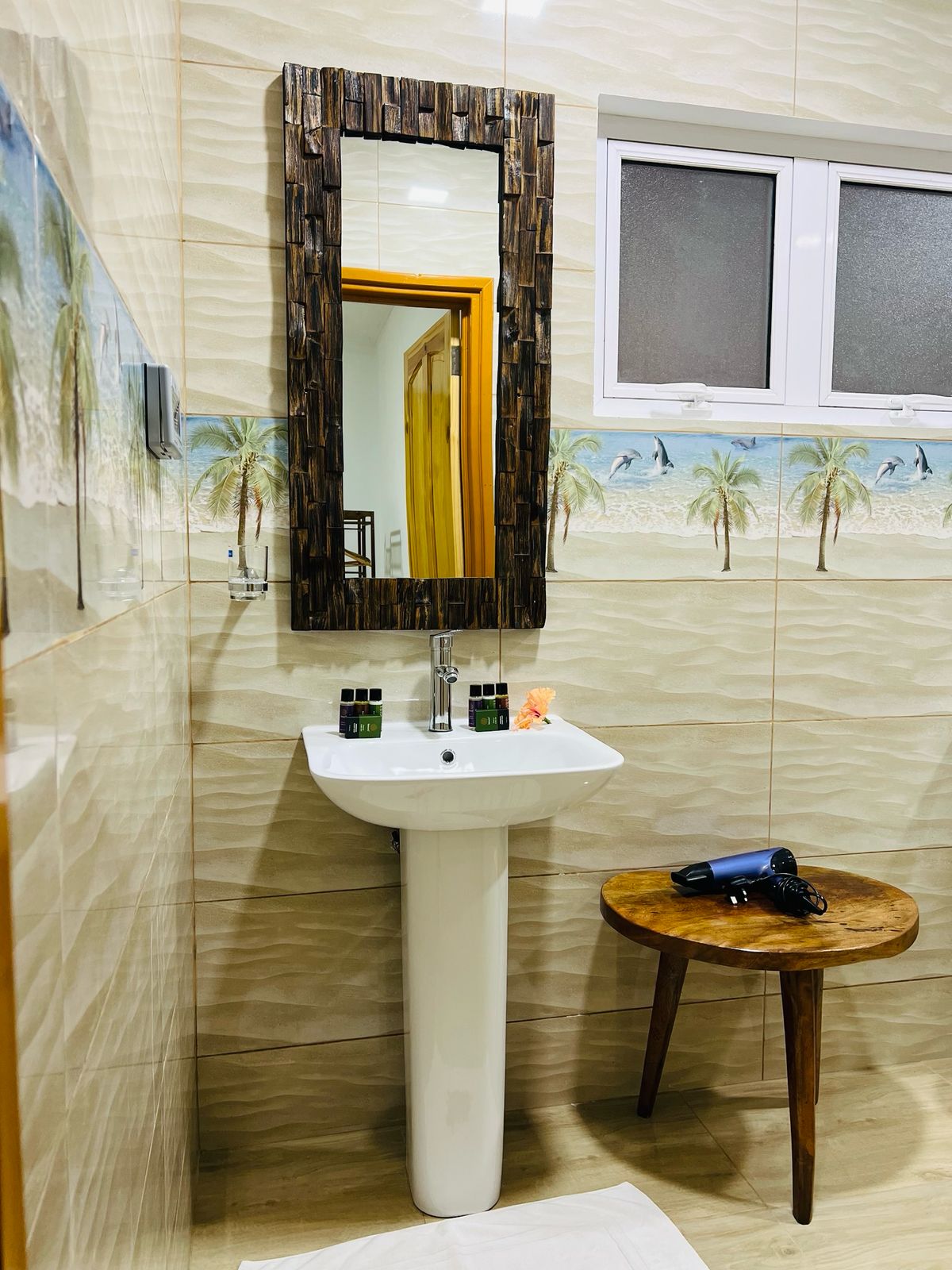 Bathroom Chalet Bamboo Vert