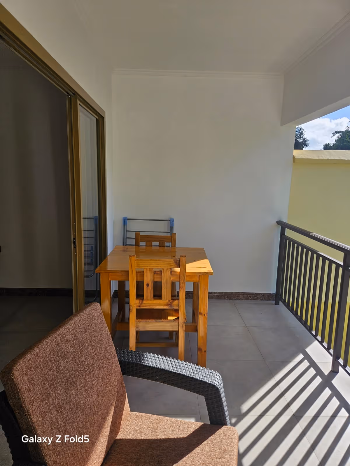 Dining Table Under Verandah