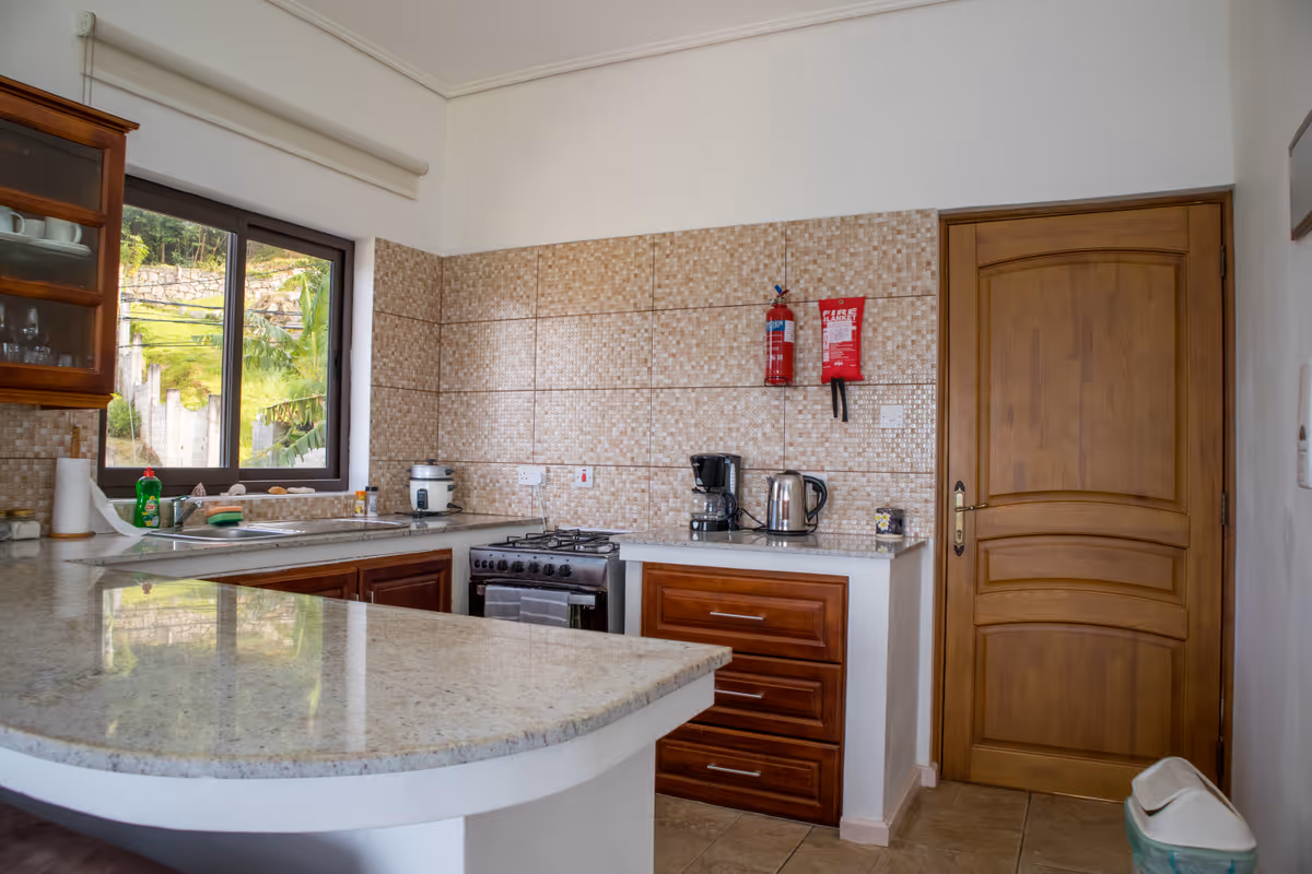 Kitchen Blue room sea view