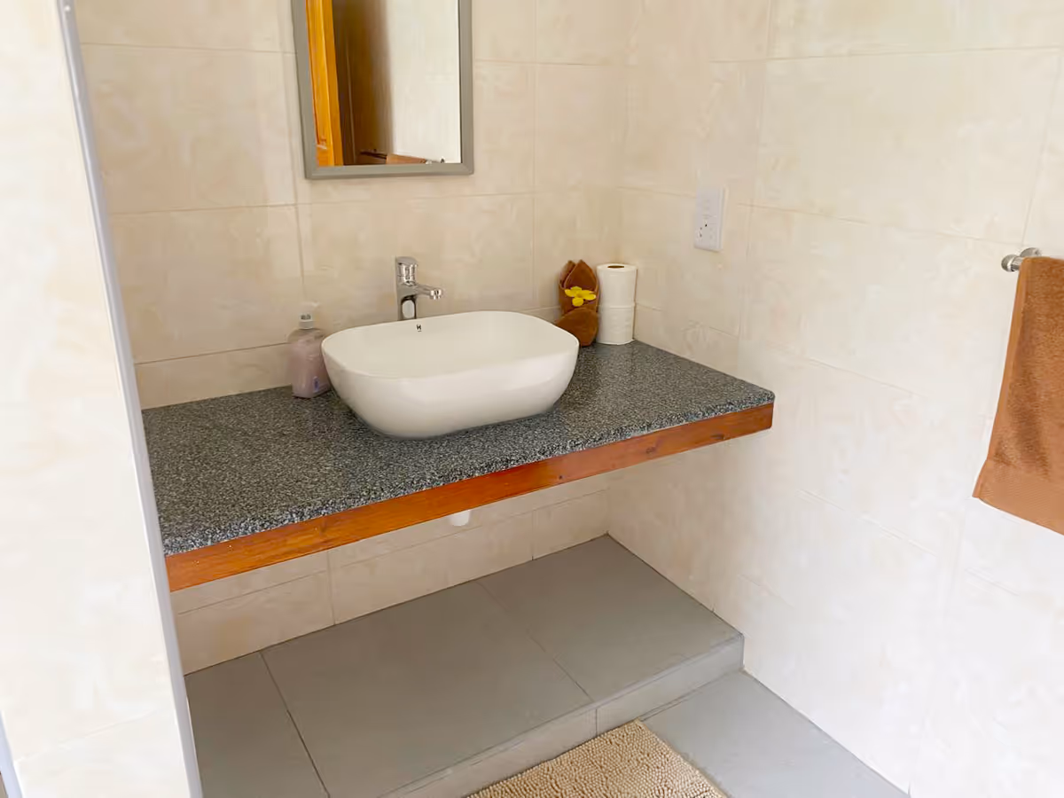 bathroom standard 1-bedroom apartment